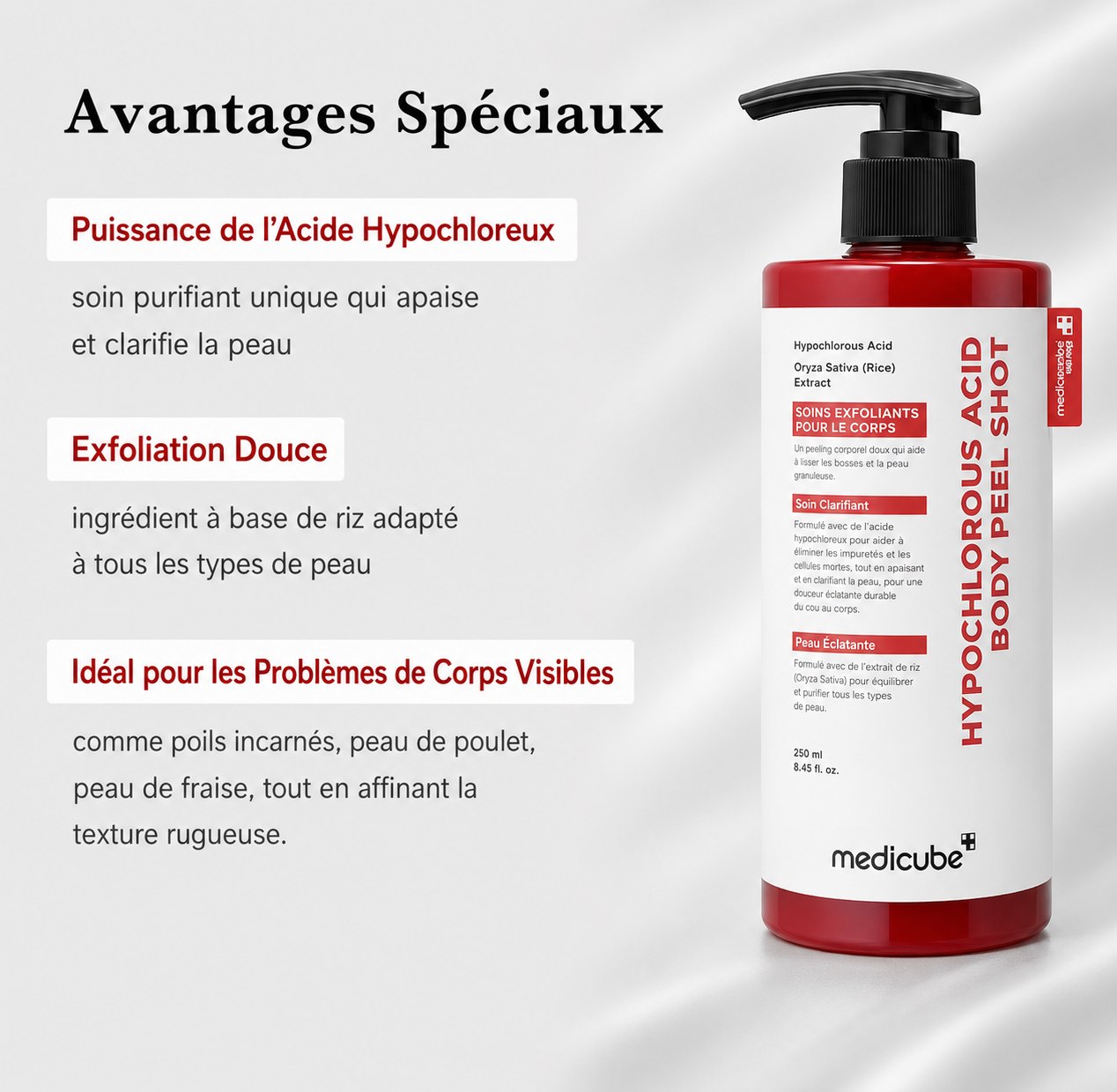 Ingrédients de la formule
